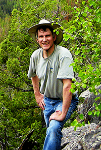 Ivan Stein Profile Photograph in Uintah Mountains of Utah